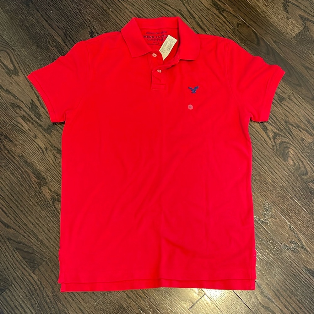 Men’s American Eagle Red Polo Shirt